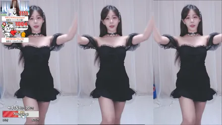 AfreecaTV主播韩璐BJ하루2021年8月7日直播视频舞蹈剪辑110945